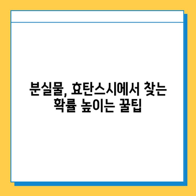 효탄스시 분실물 찾기 완벽 가이드| 분실물 센터 활용 팁 & 주의 사항 | 분실물, 효탄스시, 찾는 방법, 팁
