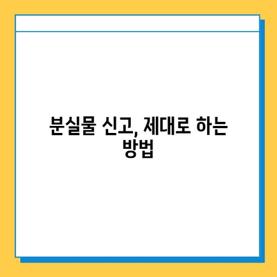 분실물 찾기 성공 비결| 소유권 확인 및 효과적인 방법 | 분실물, 소유권 증명, 찾기 팁
