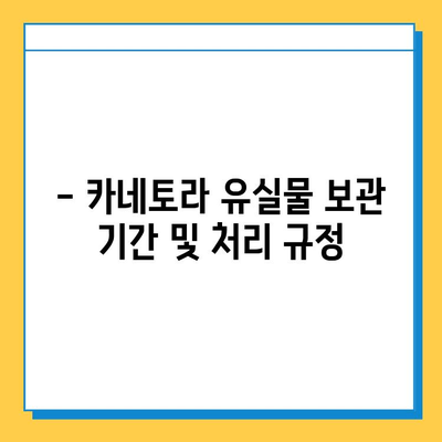 츠케멘 카네토라에서 유실물 찾기| 상세 가이드 | 유실물, 분실물, 찾는 방법, 연락처, 절차