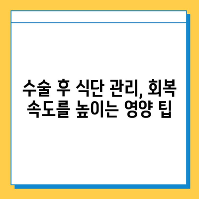 무릎 연골 수술 후 빠른 회복 위한 맞춤 재활 가이드 | 운동, 식단, 주의사항, 전문가 조언