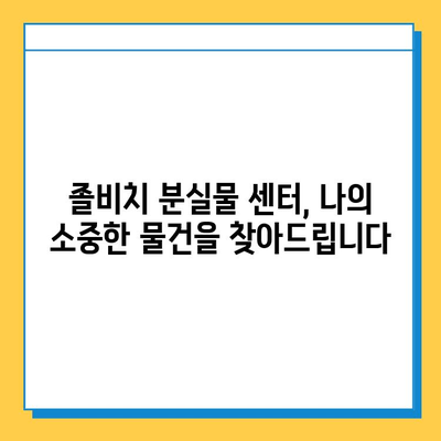 졸비치 분실물 센터 유실물 찾기| 홈페이지 활용 가이드 | 분실물 신고, 조회, 찾는 방법, 유실물센터