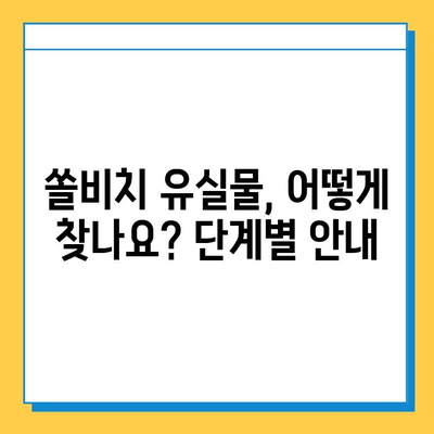 쏠비치에서 물건을 잃어버렸나요? 유실물 찾는 방법 총정리 | 쏠비치 분실물센터, 유실물 정보, 찾는 방법, 연락처