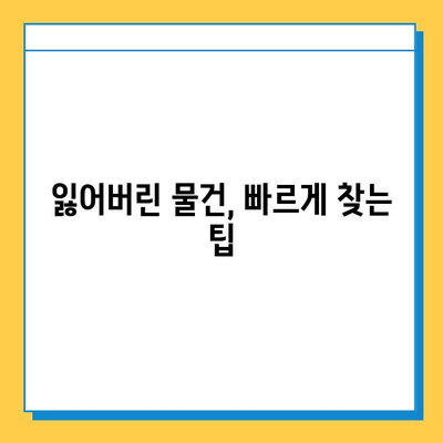 지하철, 버스에서 물건을 잃어버렸다면? | 분실물 찾는 방법 총정리 | 지하철 분실물센터, 버스 분실물센터 연락처