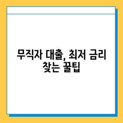 무직자 대출 금리 비교| 보증인 유무가 금리에 미치는 영향 | 무직자, 대출, 금리, 보증인, 비교