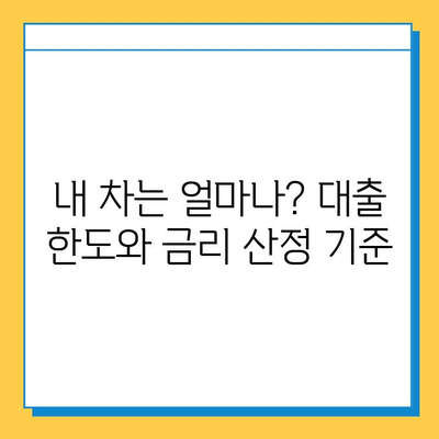 무직자 자동차 담보 대출 완벽 가이드| 한도, 금리, 필요 서류 총정리 | 대출 조건, 신청 방법, 주의 사항