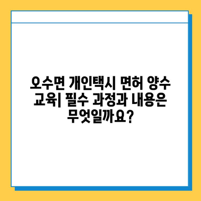 전라북도 임실군 오수면 개인택시 면허 매매 가격 & 시세 (번호판, 넘버값) | 자격조건, 월수입, 양수교육