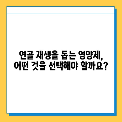 무릎 연골 건강을 위한 효과적인 영양제 선택 가이드 | 무릎 통증, 연골 재생, 관절 건강