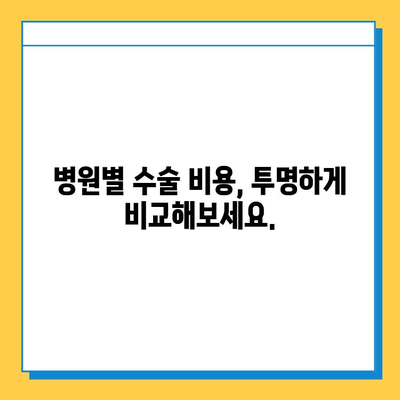 무릎 연골 파열 수술 비용, 병원별 상세 안내 | 무릎 연골 파열, 수술 비용, 병원 정보, 수술 후 관리