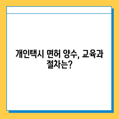 제주도 한림읍 개인택시 면허 매매 가격| 오늘 시세, 넘버값, 자격조건, 월수입, 양수교육 | 상세 가이드