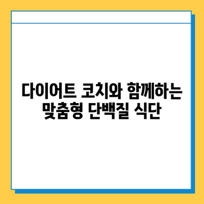 다이어트 코치와 단백질 식단으로 체중 조절하기| 성공적인 체중 감량을 위한 완벽 가이드 | 다이어트, 단백질, 체중 감량, 코칭, 식단