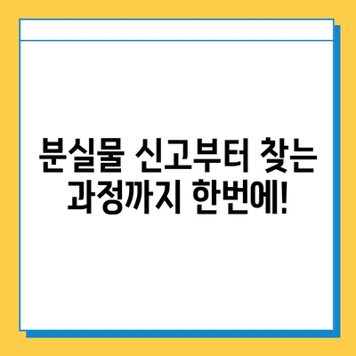 대중교통 분실물, 이렇게 찾으면 빨리 찾을 수 있다! | 꿀팁, 분실물 신고, 찾는 방법
