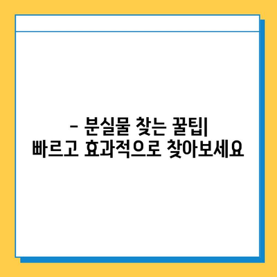 롯데백화점 동탄점 분실물 센터 이용 가이드 | 분실물 찾기, 연락처, 이용 방법