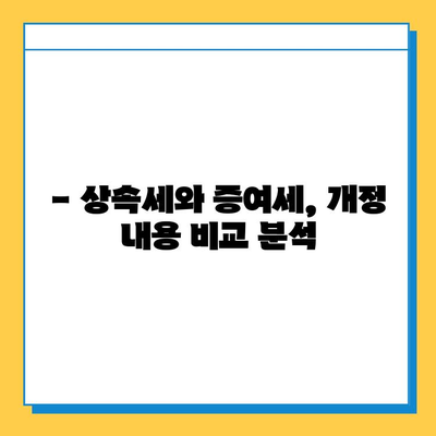 2024년 상속세 개혁| 자녀 5억 증여 면제, 달라지는 점 완벽 정리 | 상속세, 증여세, 개정, 가이드