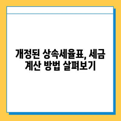 2024년 상속세 개정안| 자녀 공제 5억 상향! 변화된 내용 총정리 | 상속세, 세금, 재산, 가이드